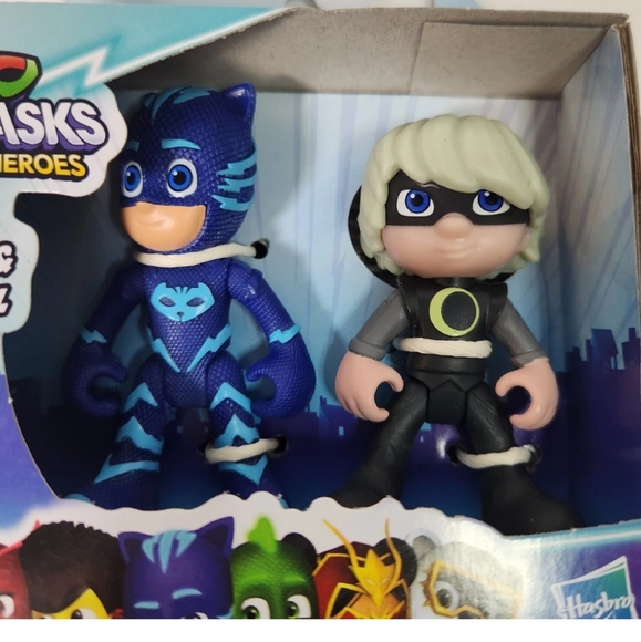 8 figures- 4 PACK - PJ Masks PJ Masks Power Heroes Complete New Hasbro - Picture 5 of 5